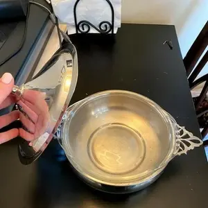 Classic Design Stainless Steel Casserole <b>Dish</b> | Ideal for Traditional <b>Cooking</b> and Elegant Table Serving - Product Image 3