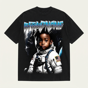 เสื้อยืดพิมพ์ลายผ้าฝ้ายสไตล์วินเทจสุดเทรนดี้ 100% ผ้าฝ้ายฟอกกรด พิมพ์ลายกราฟิก สำหรับใส่สบายทุกเพศ - Product Image 1