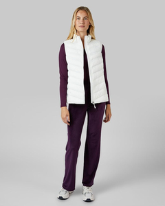 Chaleco acolchado para mujer a bajo precio, ropa exterior para el trabajo y viajes, transpirable, de color sólido, chaleco acolchado para mujer al por mayor - Product Image 1