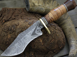 Cuchillos de Hoja Fija con Mango de Madera, Marca Privada OEM, Personalizables en Color y Tamaño, Alta Calidad, MOQ Bajo - Product Image 4
