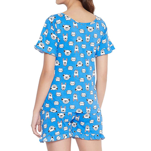 Ensemble deux pièces pour femmes, t-shirt et short, haute qualité, prix bas, tissu doux, ensembles pour femmes, ensemble 2 pièces pour femmes - Product Image 5