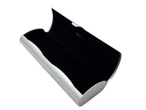 Étui à lunettes rigide classique en aluminium rectangulaire Sanguchuan - Product Image 4