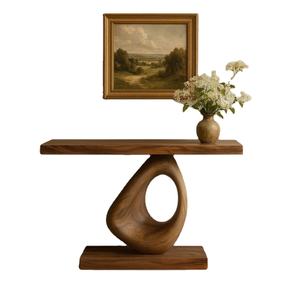 Mesas de Consola de Madera Sólida Natural para Decoración de Hoteles Ecológicos con Diseño Único, Muebles de Madera, Muebles de Hotel de Diseño - Product Image 1