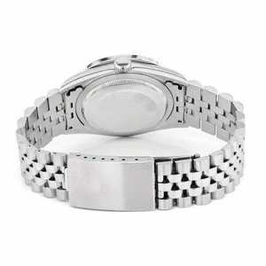 Pragalbh Jewels Luxury Quartz <b>Watch</b> <b>Black</b> Dial Stainless Steel Water Resistant Chronograph Date Hip Hop Iced ETA Movement - Product Image 4