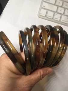 Brazalete Circular de Cuerno de Búfalo Pulido, Estilo Animal, Ecológico y Natural, Joyería de Cuerno de Búfalo, Artesanía Atemporal - Product Image 2