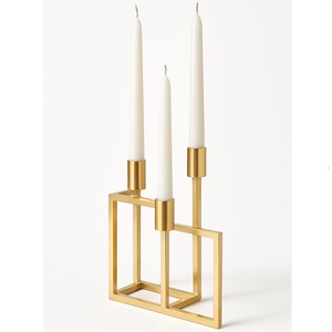 ที่ใส่เทียนทำจากโลหะทำด้วยมือของตกแต่งงานแต่งงานที่กำลังมาแรงในอินเดีย - Product Image 6