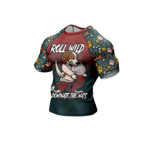 Rashguard Personalizado con Logotipo para Entrenamiento, BJJ, MMA, Manga Larga, UPF50, Transpirable, Antibacteriano, Unisex - Product Image 4