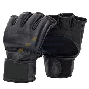 Gants de boxe MMA pour adultes entièrement personnalisables en couleur, avec fermeture, en cuir PU respirant et anti-humidité pour l'entraînement aux arts martiaux - Product Image 5