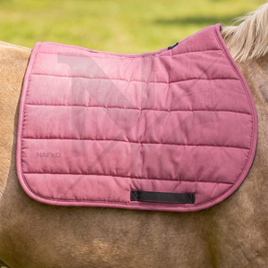Tapis de selle écologiques pour le travail en contact étroit, en coton et mousse, pour le saut d'obstacles, équipement d'équitation, fabricant B2B - Product Image 5