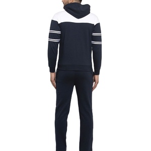 Custom Winter Solid Breathable High Quality Drawstring Sweatsuit/Tracksuit for <b>Men</b> Regular Fit Jogger Set - Product Image 4