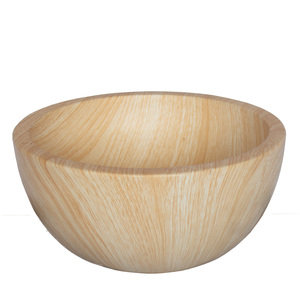 Wood <b>Round</b> GFRC Vessel Sink Painted Minimalist Water Resistant Eco-Friendly Above Counter Bathroom <b>Basin</b> - Product Image 2