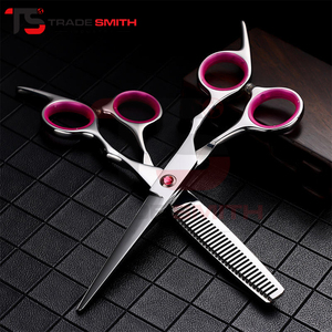 Ciseaux de coiffure professionnels de haute qualité pour salon, kit d'outils de coupe de cheveux avec peigne, ensemble de ciseaux de coiffure - Product Image 6