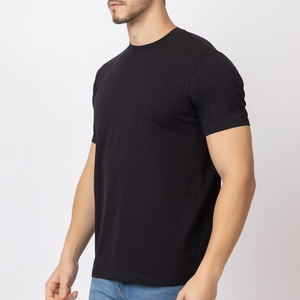 Latest Unique Design Summer Wear Cotton Men's T-<b>Shirt</b> Solid <b>Colour</b> Blank O-Neck Breathable Quick Dry Short Sleeve Casual - Product Image 2