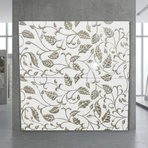 Azulejos de pared decorativos de diseñador Kajaria, cerámica dorada y plateada de alto brillo, tercer encendido Digital 30x60 12x24 DE Morbi - Product Image 4