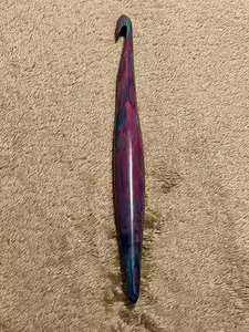 Custom Made Multi Colored and Single Colored Resin <b>Crochet</b> <b>Hooks</b> needle Ergonomic Finishes Ideal for Knitting - Product Image 6