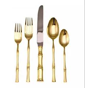 Palillos y Cucharas de Acero Inoxidable, Palillos Coreanos Metálicos, Cuchara Multicolor - Product Image 1