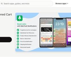 Aplicación de recuperación de carritos abandonados de Shopify: Recupera ventas perdidas con correos electrónicos y ofertas de descuento por SMS con recordatorios automáticos de carritos. - Product Image 3