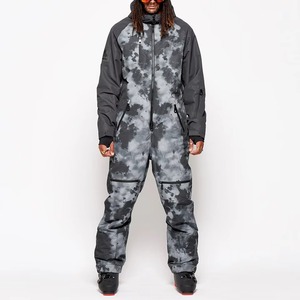 Traje de Esquí Personalizado Unisex con Diseño de Camuflaje, Mono para Esquí de Fondo, Impermeable, Cortavientos, con Cremallera y Capucha - Product Image 5