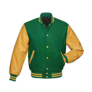 Ventes en gros, nouvelles arrivées, veste de baseball personnalisée en chenille brodée, veste de baseball pour homme, veste de letterman - Product Image 2