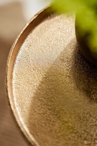 Luxury Cast Aluminum <b>Bar</b> <b>Table</b> Tall Turned Column Base Slim Profile Round Top Strong Stability Elegant Modern Display Stand - Product Image 3