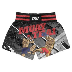 Conjuntos de Rashguard Personalizados con Diseño Sublimado, Manga Corta, para Lucha MMA, Kick Boxing, Muay Thai, Elásticos, Transpirables, de Fibra de Poliéster, MOQ Bajo - Product Image 3