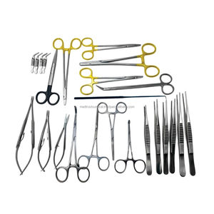 Vascular Surgery Instrument Set 24 Pcs Surgical <b>Tools</b> Sterilization <b>Box</b> Medtrust Surgical High Quality ISO/CE Equipment's - Product Image 5