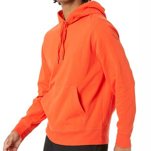 High Quality Cotton Mens Regular Fit Casual Hoodie Winter <b>Thick</b> <b>Fleece</b> Drop Shoulder Quick Dry Breathable OEM Supply - Product Image 1