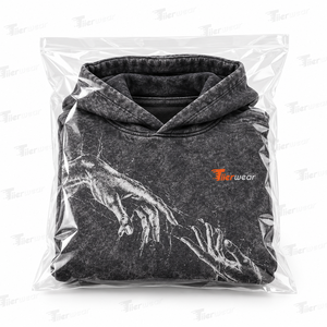 New 2026 Wholesale Custom Logo Pullover Acid Wash <b>Hoodies</b> <b>for</b> <b>Men</b> Oversized 100% Cotton <b>Plain</b> Fabric Plus Size <b>Men</b> <b>Hoodies</b> - Product Image 6