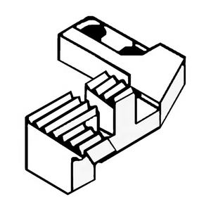 PIÈCES DE MACHINE À COUDRE DOMESTIQUE LBA0663001-01 CHIEN D'ALIMENTATION - Product Image 1