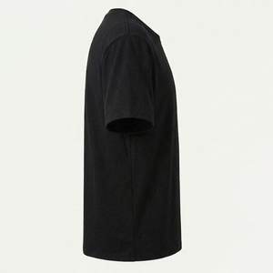 Wholesale Custom Printed Logo <b>Black</b> High Quality 100% Cotton Polyester Men's Vintage Half Sleeve <b>T</b>-<b>shirt</b> Plain Highstreet <b>Shirts</b> - Product Image 3