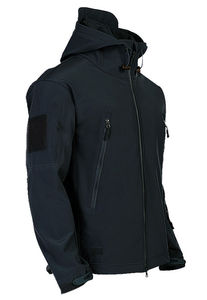 Veste softshell homme nouvelle conception, coupe-vent, confortable, légère, imperméable, avec logo personnalisé. - Product Image 3