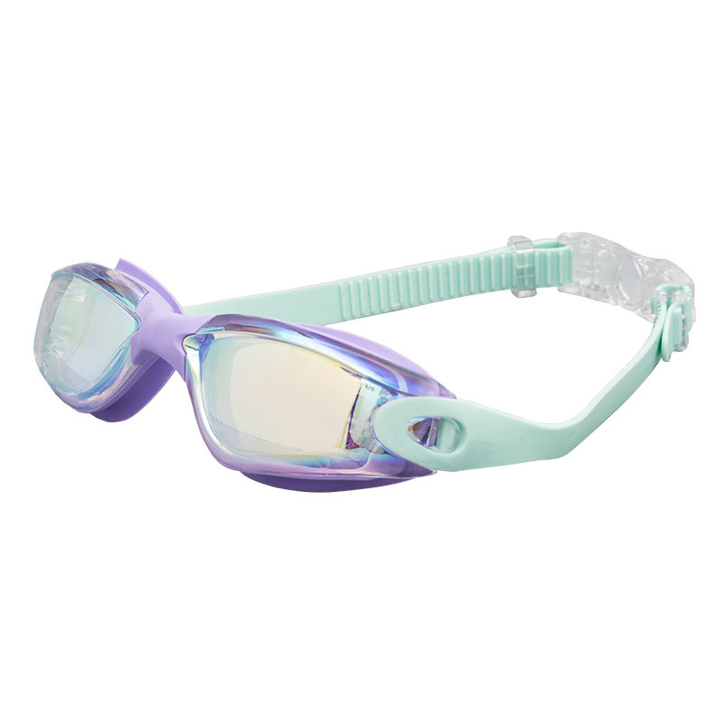 Light Blue and Purple