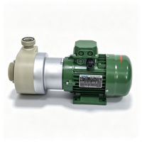 K M-50-32-82-15 0.75kW PP Pompa Penggerak Magnetik Horizontal Industri OEM untuk Cairan Asam, Pengolahan Air, Filtrasi 220/380V 50/60Hz