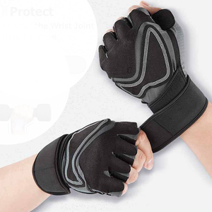 Premium Quality Neoprene Gym <b>Gloves</b> for Men Outdoor Fitness Training Half Finger Fitness <b>Gloves</b> with Custom Logo - Product Image 4