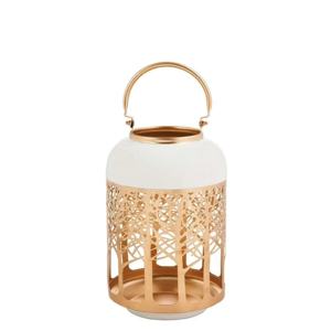 Décorations pour la maison et les événements en gros, porte-bougie marocain en métal découpé sur mesure pour le sol et la table - Product Image 4