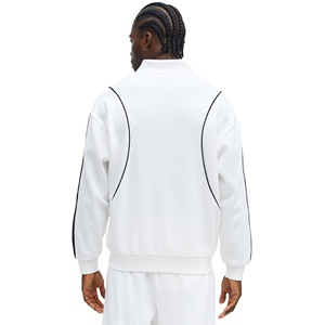 Professional <b>Crewneck</b> Jogger Tracksuit Cotton French Terry Premium Sports Fitness Training Casual Activewear OEM Private Label - Product Image 3