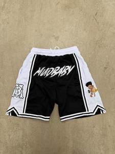 Premium Quality Men's Black Mesh <b>Short</b> Sublimated Embroidery Printing Custom Basketball <b>Shorts</b> for Men Biker Sweat Cargo <b>Shorts</b> - Product Image 1