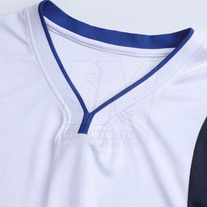 Ensemble d'uniformes de basketball pour hommes adultes grandes tailles, impression par transfert thermique de haute qualité, respirant, léger, couleurs personnalisées, logo OEM - Product Image 6