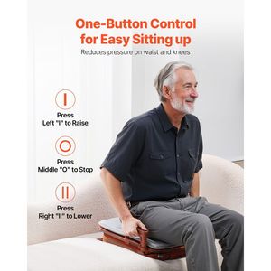 Cuscino Elettrico di Sollevamento per Sedia con Capacità di 200 libbre, Dispositivo di Assistenza al Sollevamento a 34 Gradi, Controllo a un Pulsante per il Massimo Comfort - Product Image 2