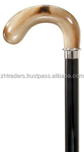 Mango Tamaño personalizado Forma Cuerno de búfalo natural Bastón para caminar Mango Color natural Elegante Cuerno de búfalo Bastón para caminar - Product Image 5