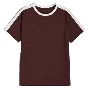 Polo d'été pour homme à manches courtes avec broderie de grand logo et t-shirt de créateur 100 % coton - Product Image 1