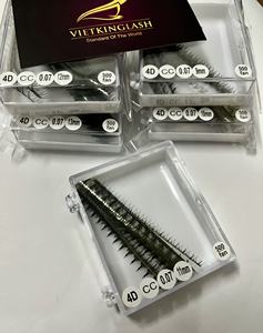 <b>premade</b> volume <b>fans</b> volume lash extensions pestañas eyelashes handmade lashes cashmere matte black eyelashes extensions 2026 - Product Image 5