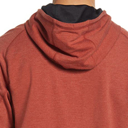 Plain Color Men's Winter Vintage <b>Hoodie</b> 100% Cotton Customized Printing <b>Thin</b> Fleece Lightweight Breathable Street Fashion - Product Image 2