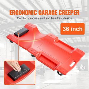 Sgabello Ergonomico per Meccanici da 36 Pollici, Capacità 350 Libbre, con Seduta Imbottita in HDPE, Strumento per Riparazione Auto - Product Image 2