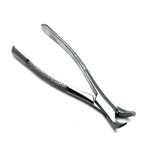คีมถอนฟันสแตนเลสแบบมือจับลายกันลื่น คลาส 1 เครื่องมือผ่าตัด - Product Image 1