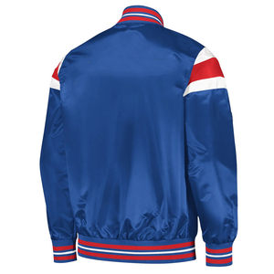 Blouson universitaire noir en satin pour homme, style streetwear universitaire personnalisé 2025, broderie de lettres grecques, décontracté d'hiver, coupe bomber de baseball - Product Image 3