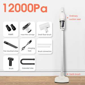 Aspiradora de Mano Plegable 4 en 1, Limpieza Potente con Soplado y Succión, Fácil Carga - Product Image 6