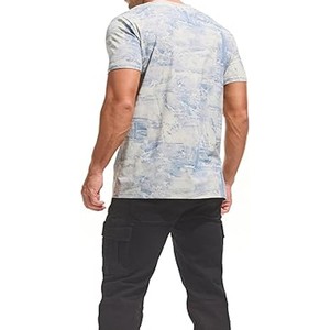 Premium quality <b>Men</b>’s New Fashion Loose Fit <b>T</b>-<b>Shirt</b> 100% Cotton O-Neck Short Sleeve Luxury Letter Print Top Private Label - Product Image 3