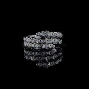 Bague de fiançailles en diamant rond de laboratoire de 1,40 ct en or massif 10K 14K 18K cadeau d'anniversaire de mariage - Product Image 3