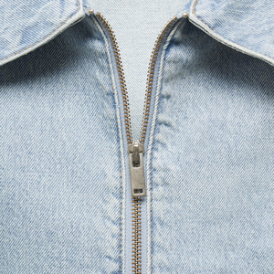 <b>Women</b> Distressed Denim Jacket Breathable Fashion Ripped Style Casual Cotton Blend Winter High Quality <b>Outerwear</b> OEM ODM Factory - Product Image 6